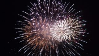 Ocean Expo Park fireworks festival at 2017, introducing fireworks videos in the front row