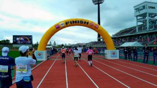 I participated in the Okinawa marathon in 2019! I could finish!