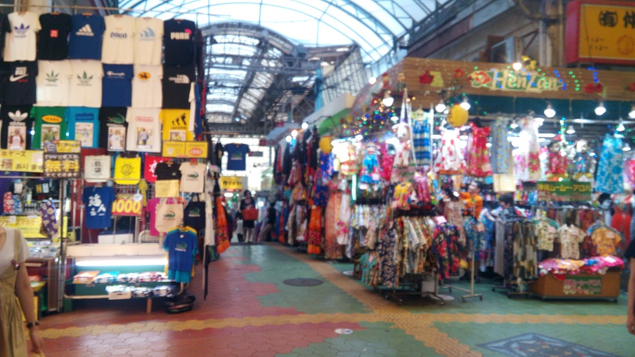Passage on the left side of Makishi public market