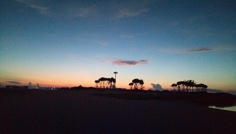 エメラルドビーチの夕焼け 4