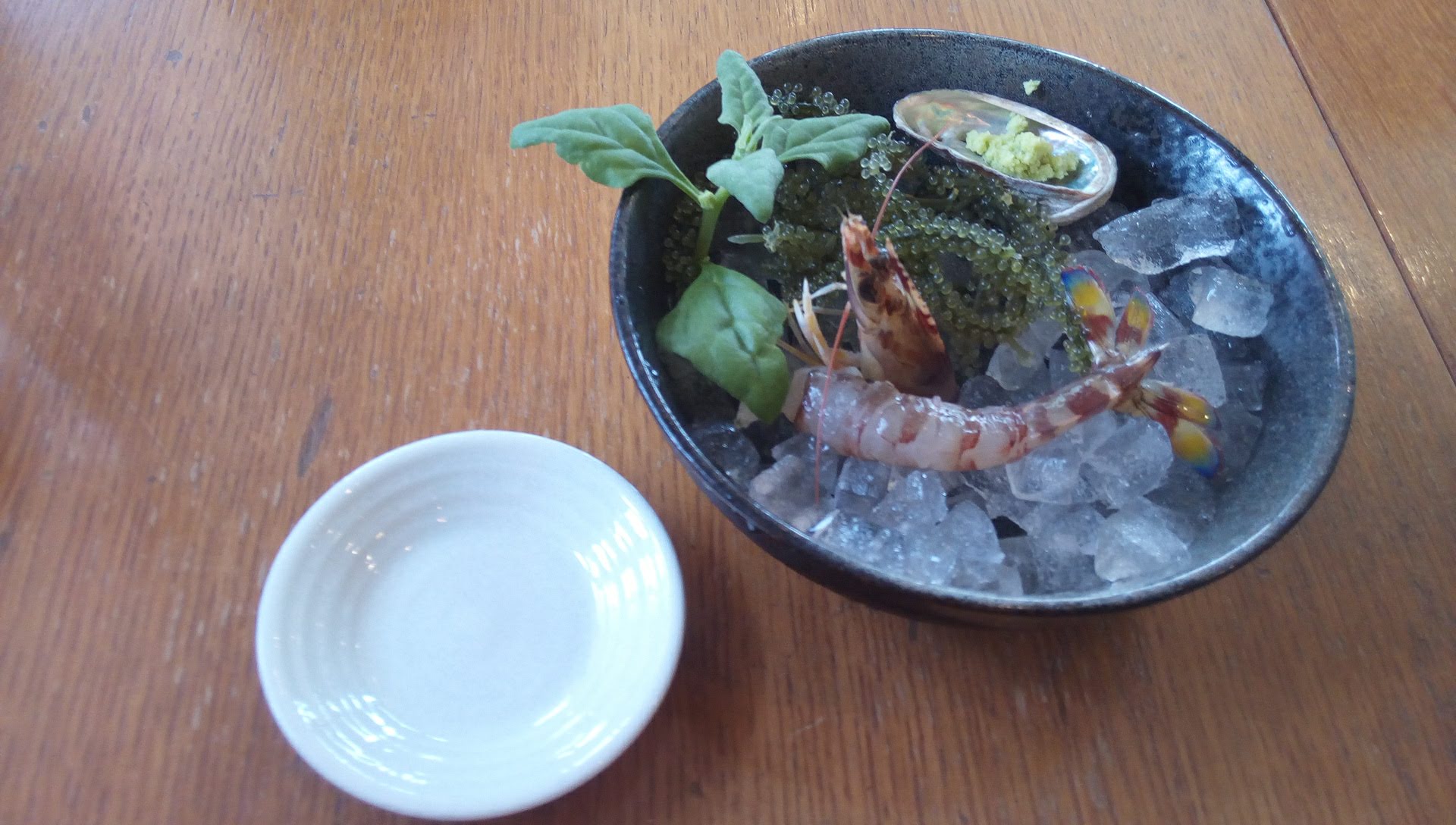 shrimp sashimi