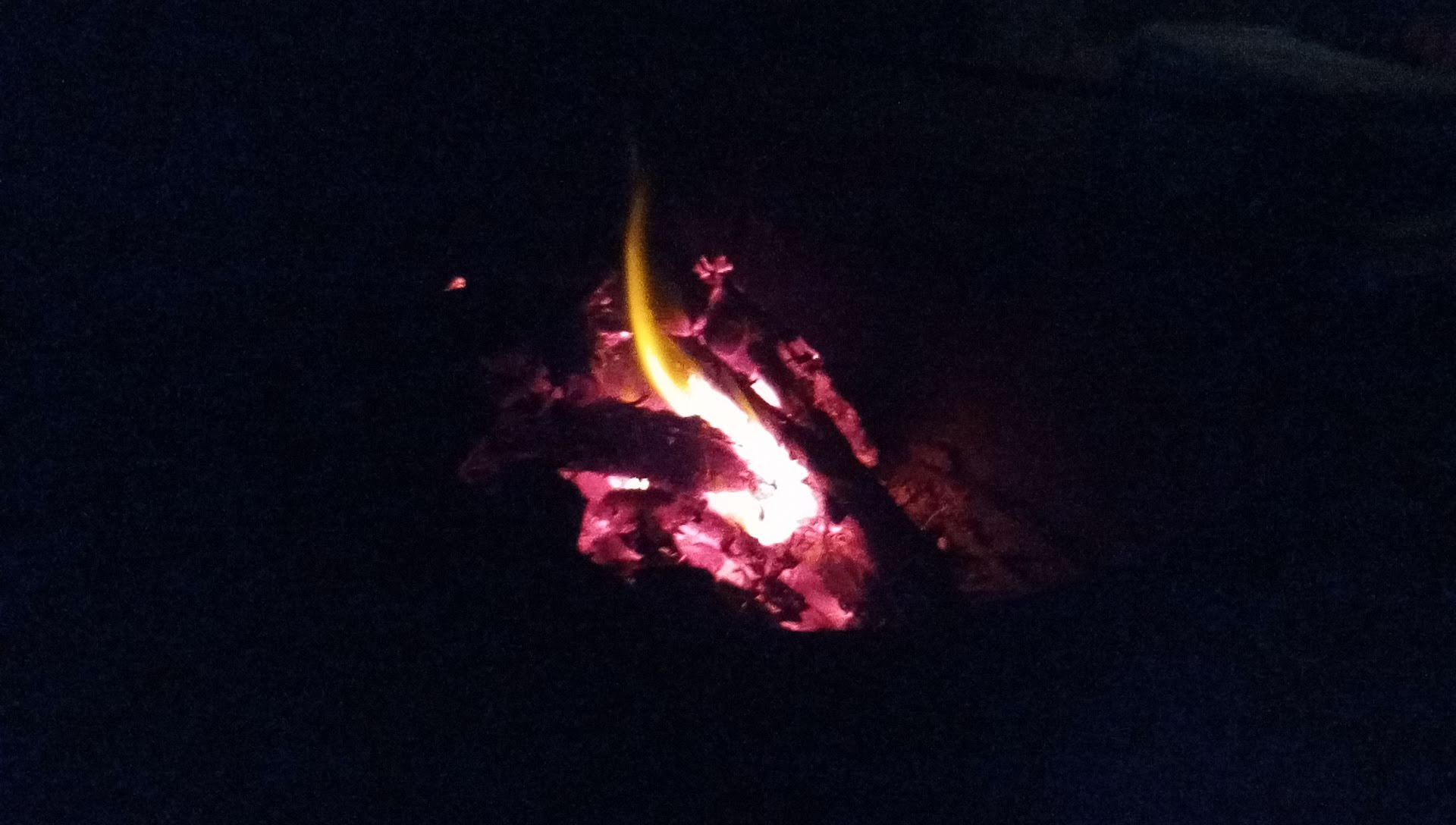 Watching the fire is calming and soothing