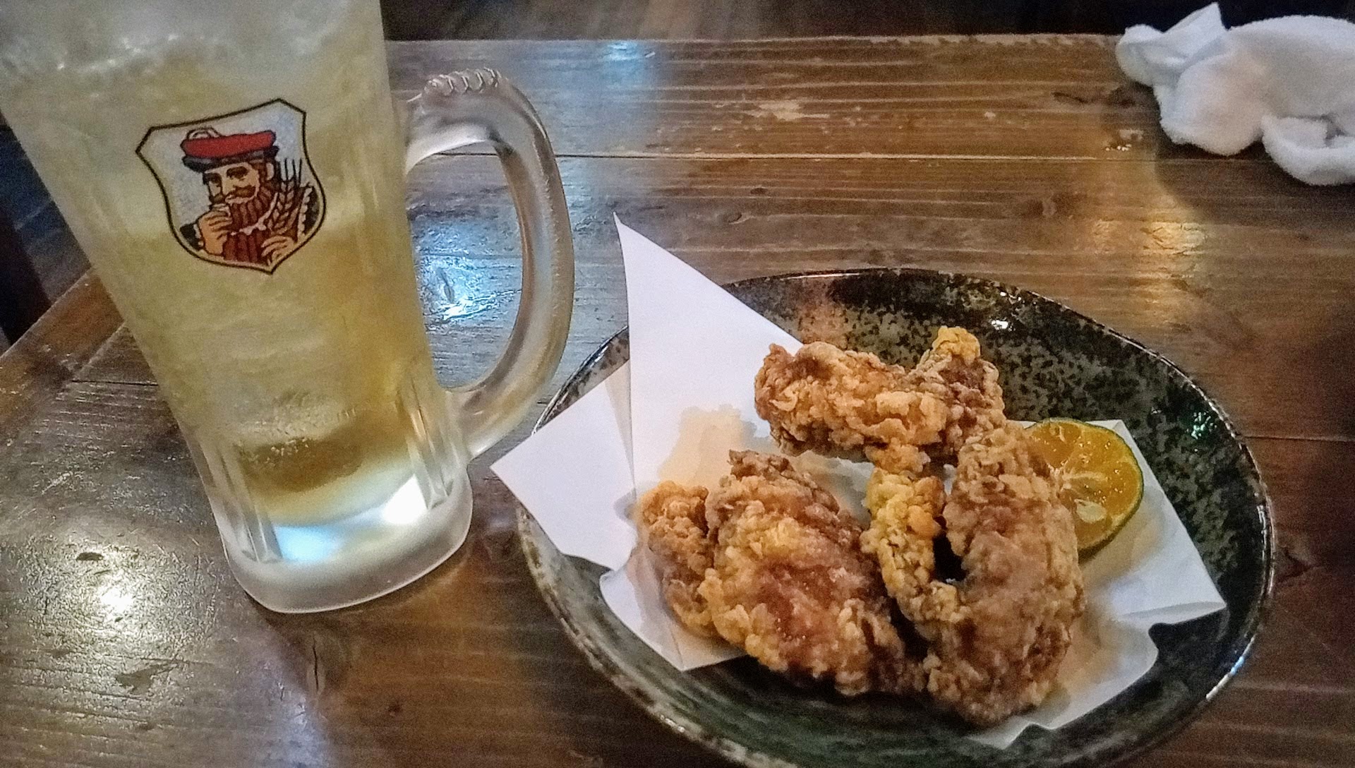 Highball and Deep Fried Chicken Male Flavor